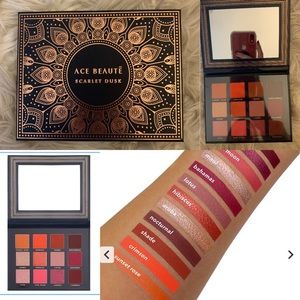 ACE BEAUTÉ SCARLET DUSK PALETTE